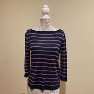 Talbots Striped Sweater Size Medium